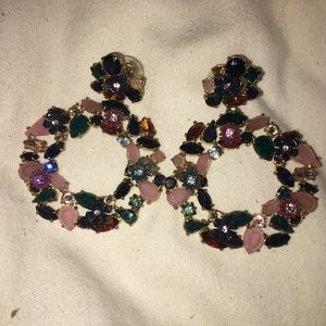 J crew statement earrings
